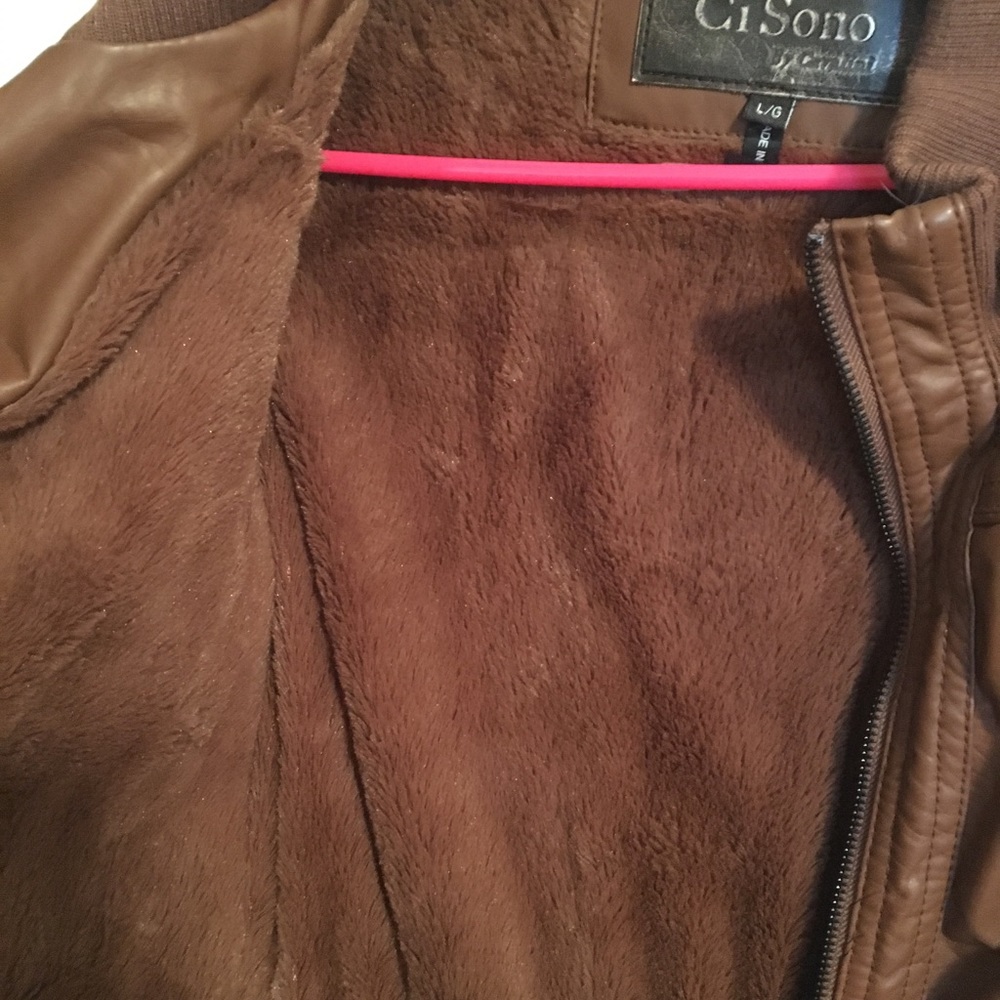 Faux leather jacket - Picture 2 of 2